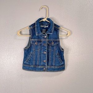 Kids jean jacket vest !
